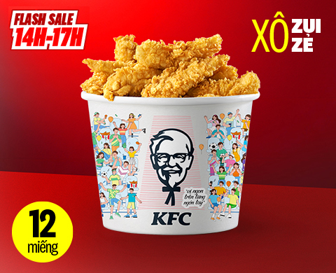 12-Piece Chicken Tenders Deal Bucket 139K