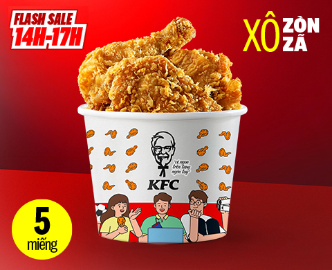 5-Piece Chicken Deal Bucket 159K